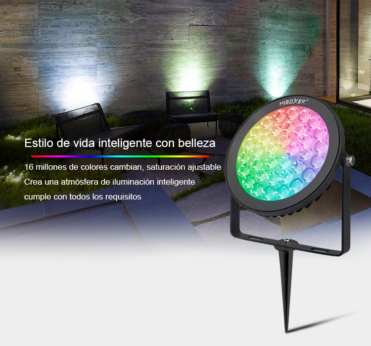 Projecteur LED intelligent